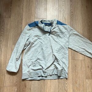 Vineyard Vines quarter zip gray